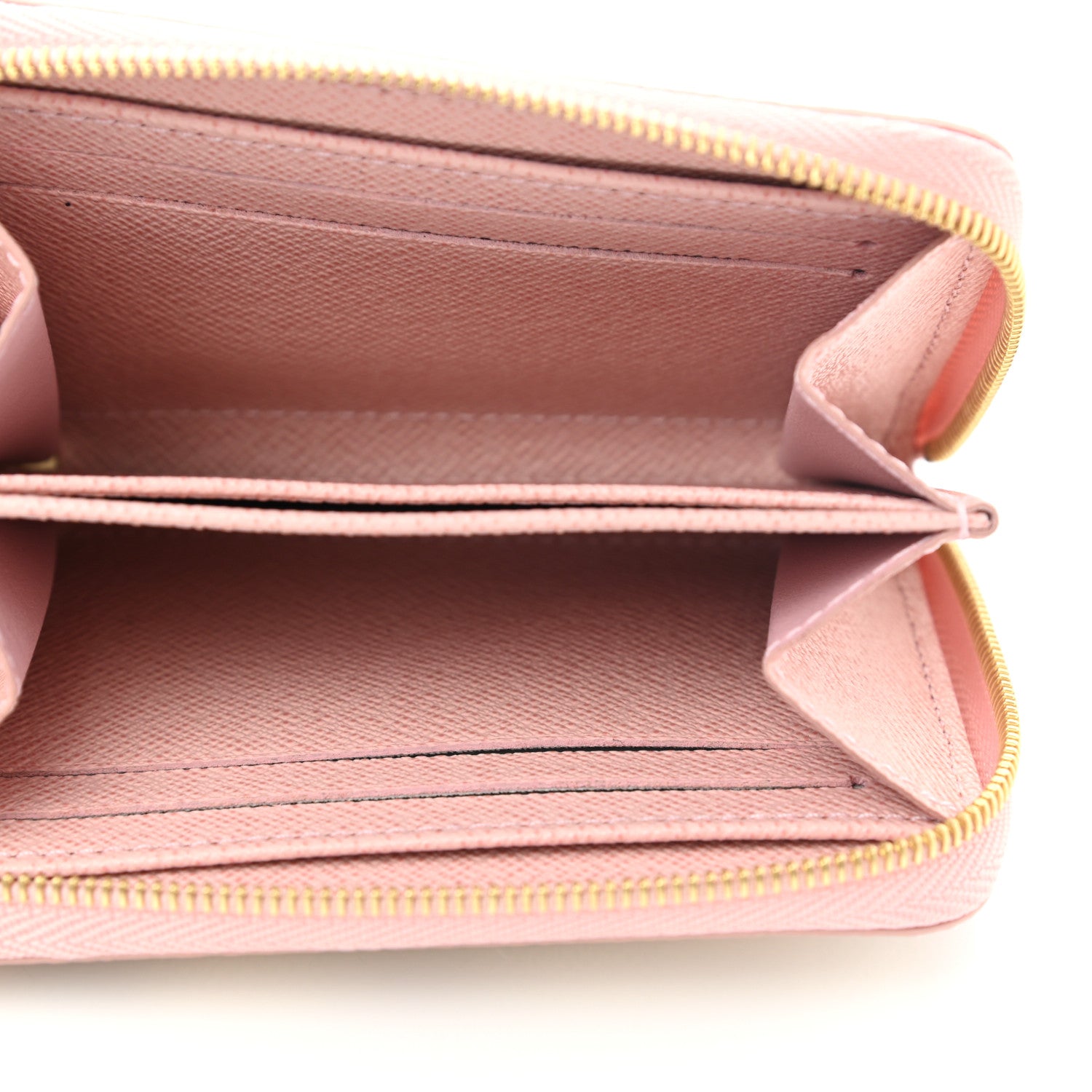 Louis Vuitton Damier Azur Zippy Coin Purse Rose Ballerine 5 of 7