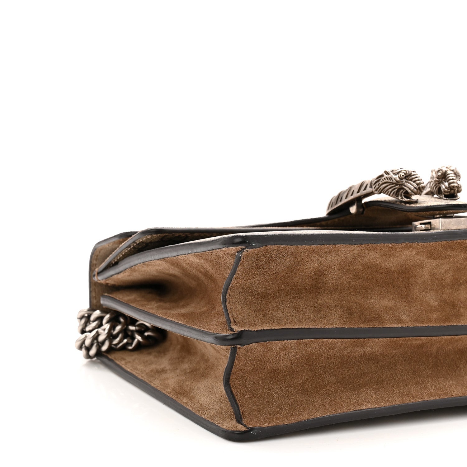 Gucci GG Supreme Monogram Small Dionysus Shoulder Bag Taupe 9 of 10