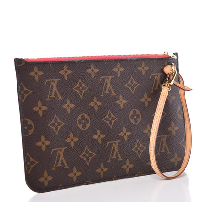 Louis Vuitton Monogram Neverfull MM GM Pochette Grenade 3 of 7