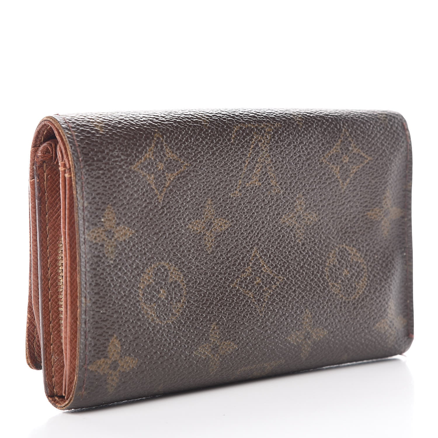 Louis Vuitton Monogram Porte-Monnaie Tresor Wallet 3 of 12