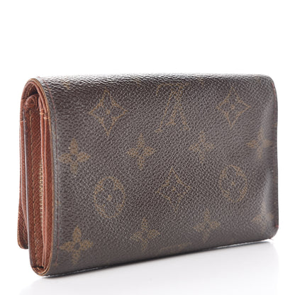 Louis Vuitton Monogram Porte-Monnaie Tresor Wallet 3 of 12