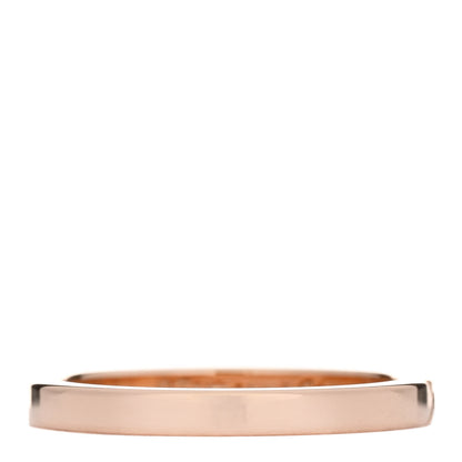 Tiffany 18K Rose Gold Diamond Metro Band Ring 49 4.75 3 of 4