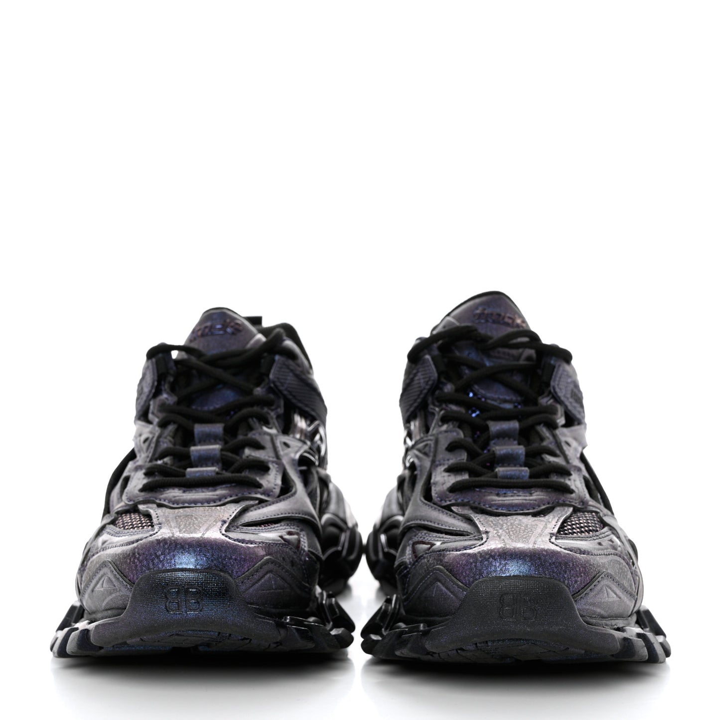 Rubber Mesh Nubuck Effect Mens Track.2 Open Sneakers 41 Chameleon