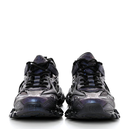 Balenciaga Rubber Mesh Nubuck Effect Mens Track.2 Open Sneakers 41 Chameleon 2 of 9