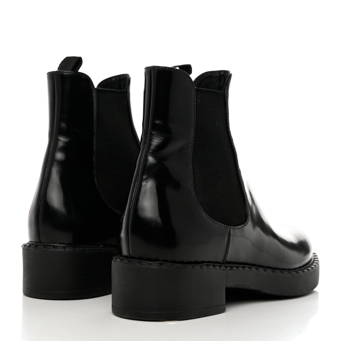 Spazzolato Chelsea 50mm Ankle Boots 37.5 Black