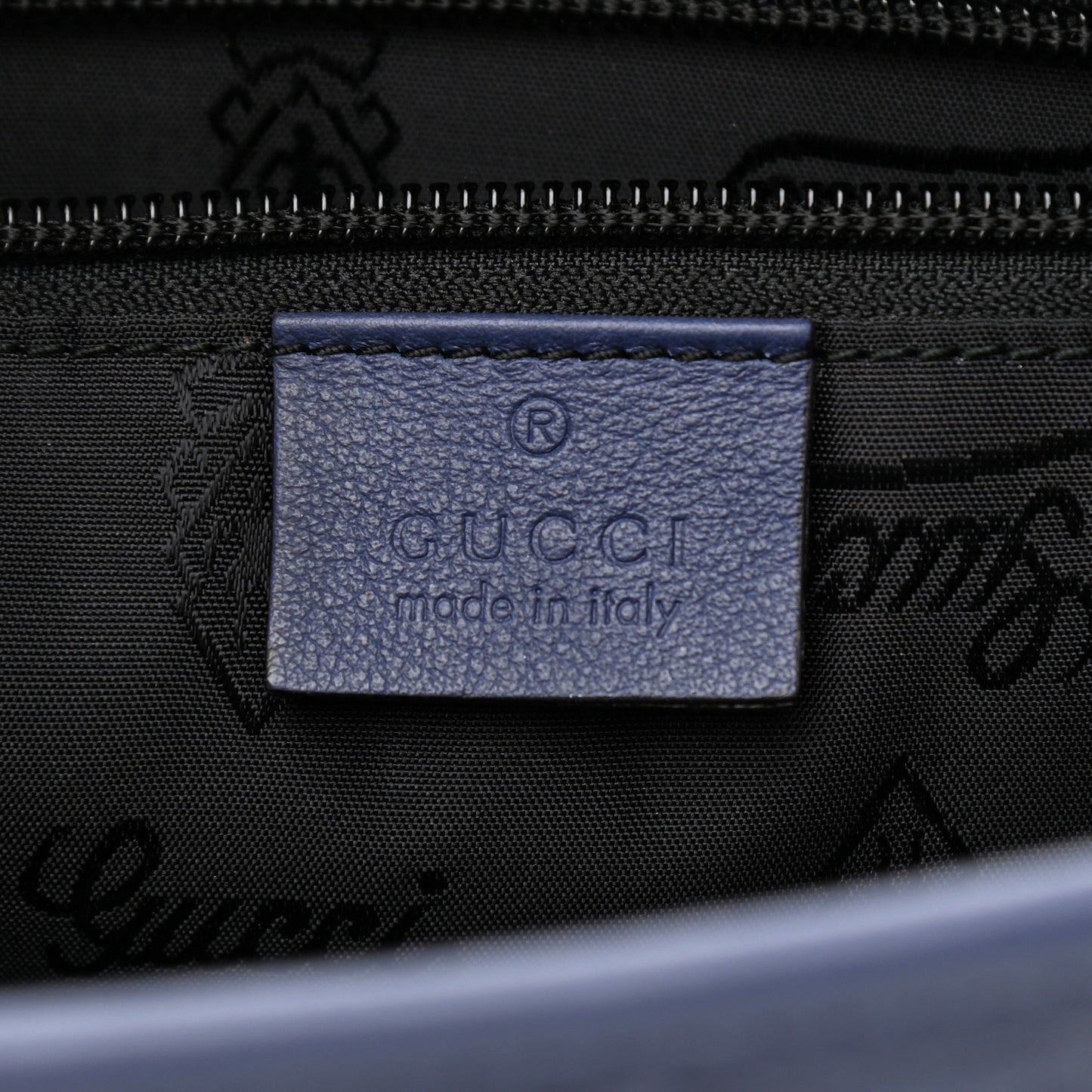 Guccissima Small Joy Tote Blue