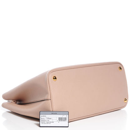 Prada Saffiano Cuir Medium Double Bag Cammeo 7 of 22