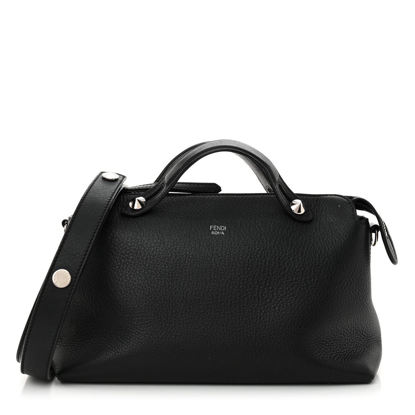 Vitello Dolce Medium By The Way Boston Bag Black