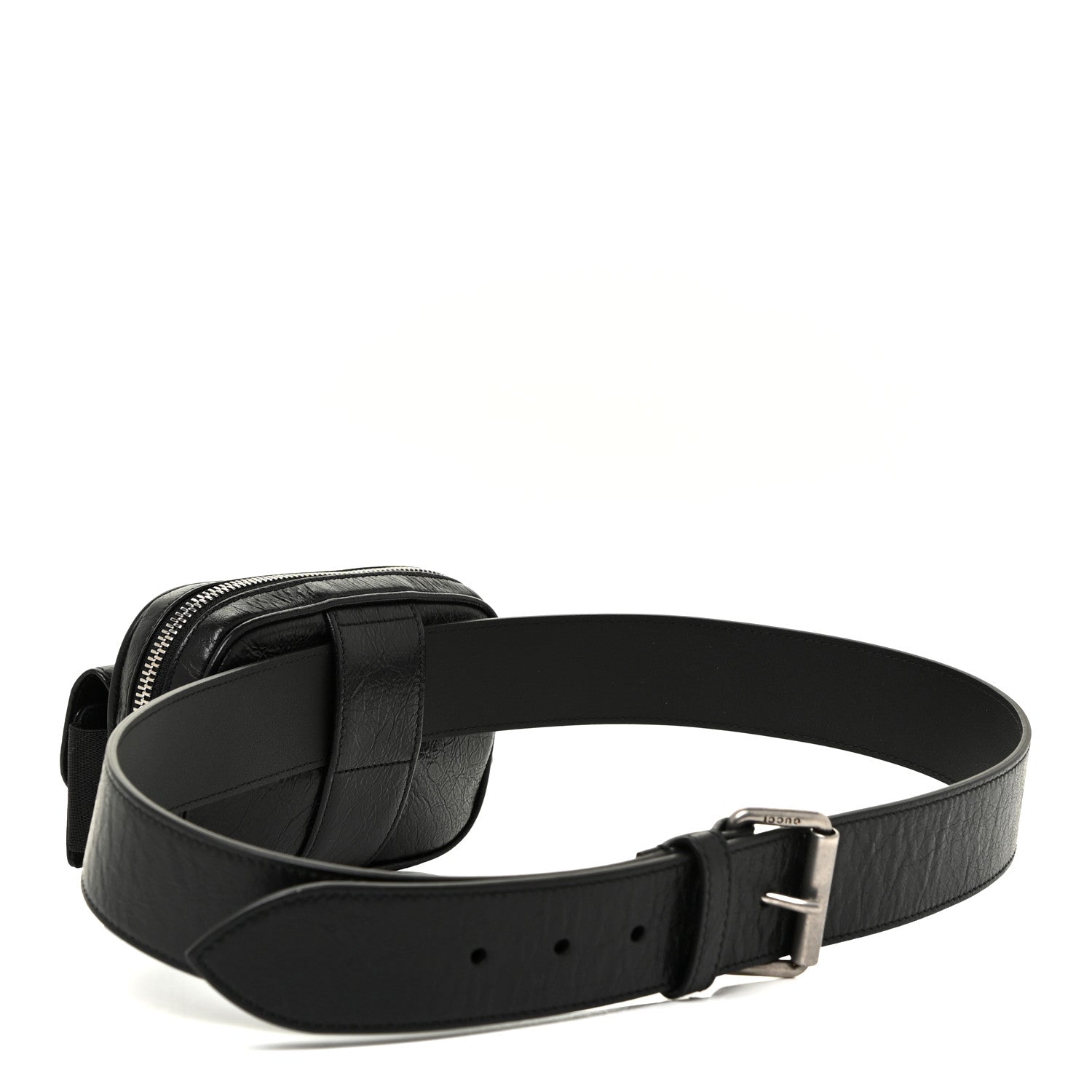 Gucci Fluffy Calfskin Mini Morpheus Belt Bag 90 36 Black 3 of 11