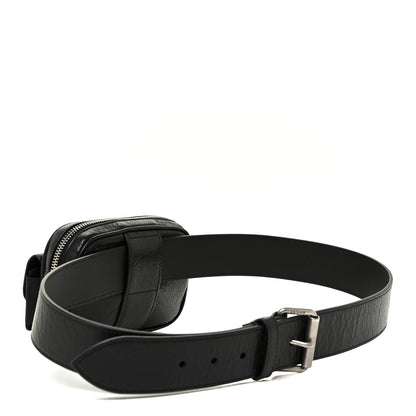 Gucci Fluffy Calfskin Mini Morpheus Belt Bag 90 36 Black 3 of 11
