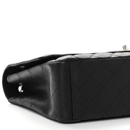 Chanel Caviar Quilted Maxi Single Flap Black 5 of 11