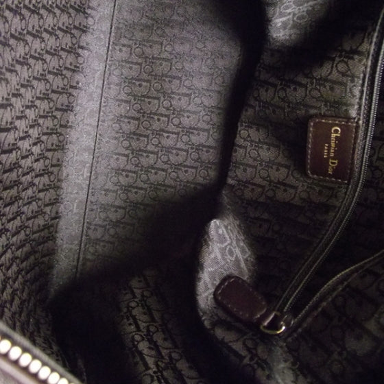 Lambskin Cannage Large Lady Dior Brown