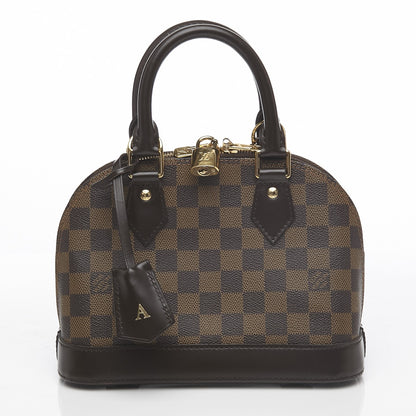 Louis Vuitton Damier Ebene Alma BB 4 of 9