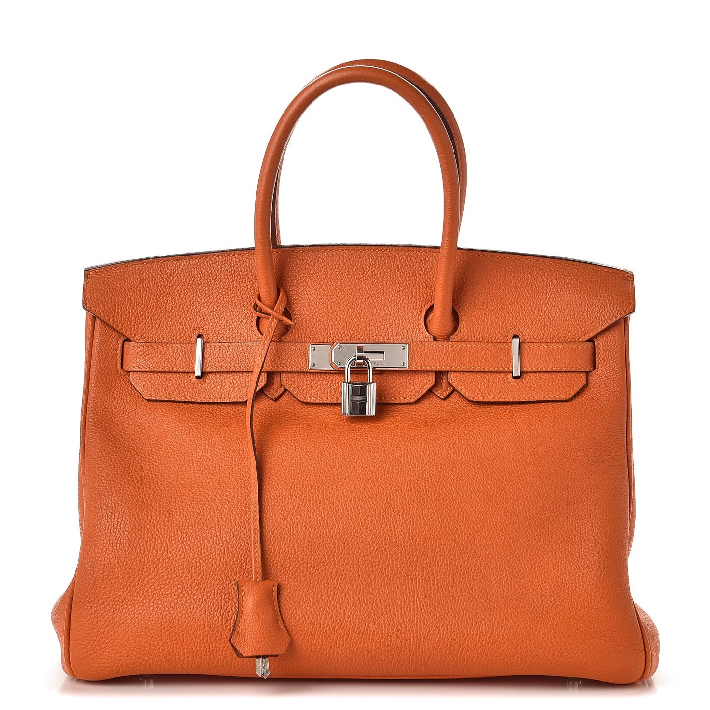 Togo Birkin 35 Orange
