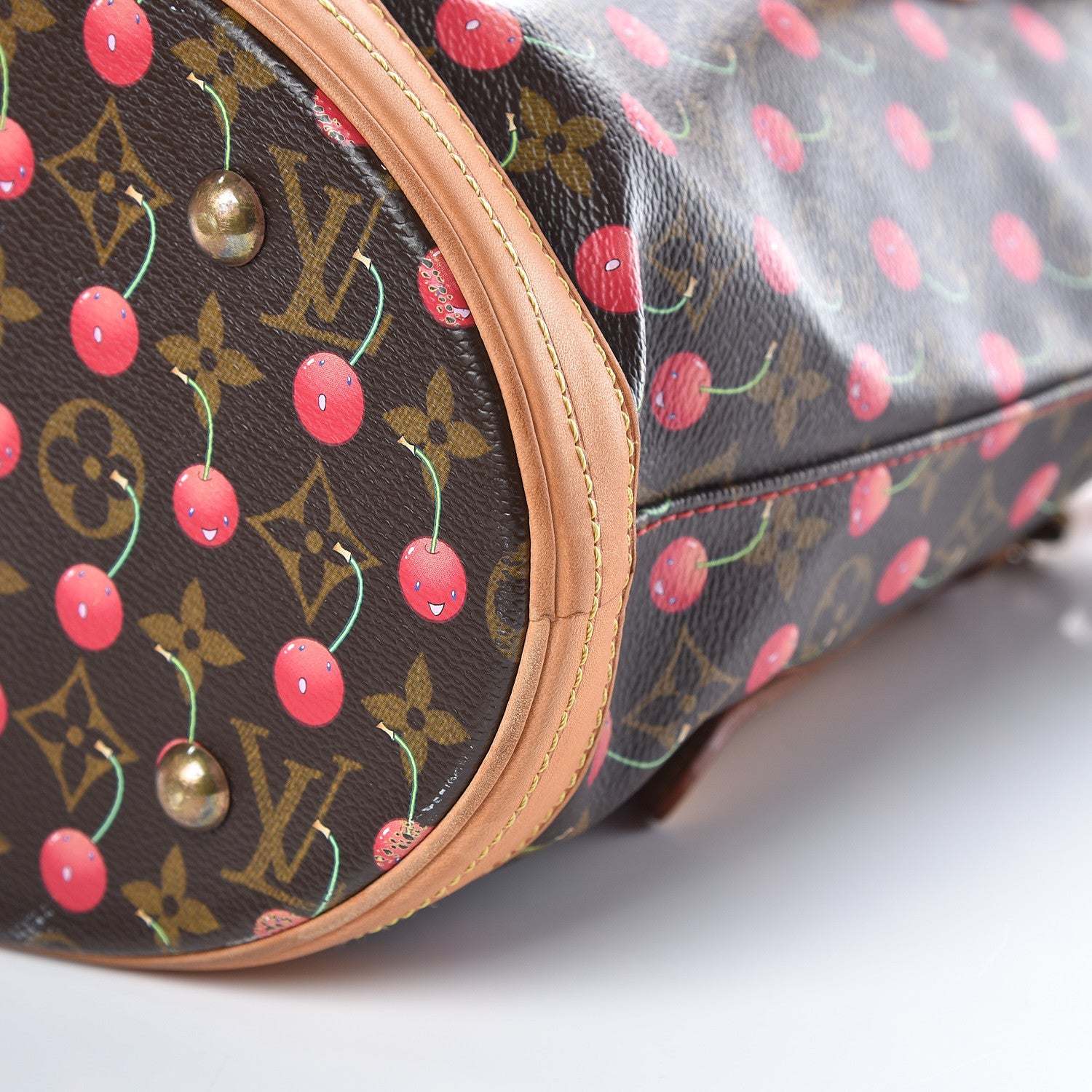 Louis Vuitton Monogram Cerises Bucket Bag 6 of 20