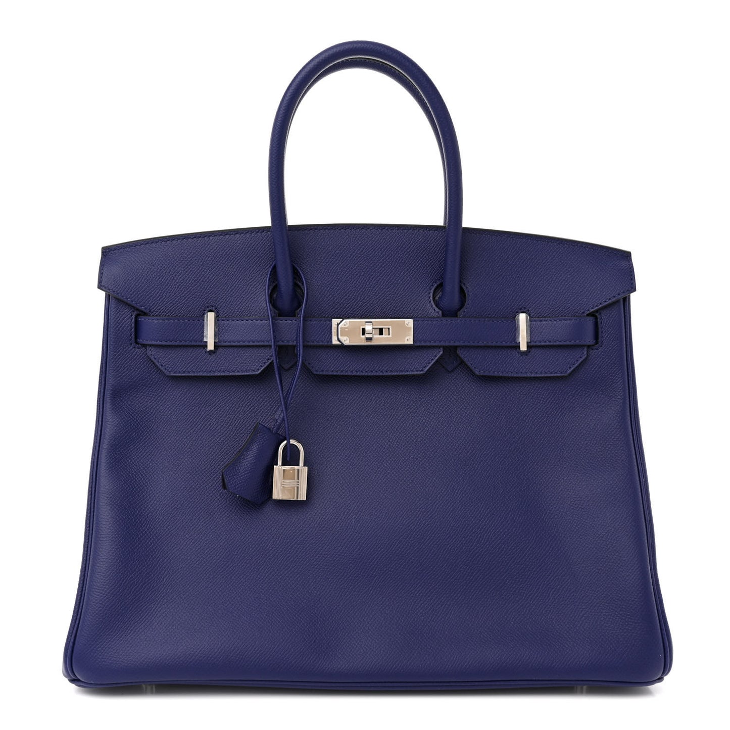 Epsom Birkin 35 Bleu Encre