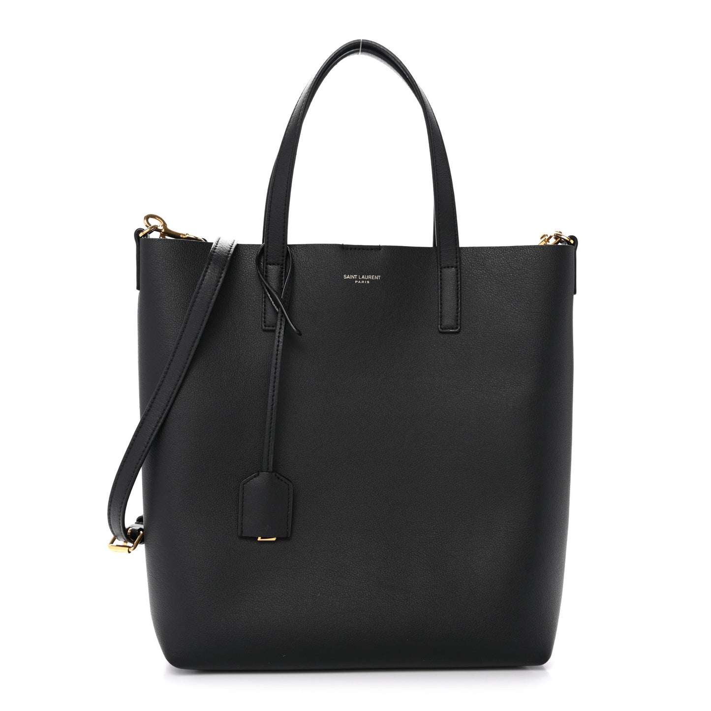 Calfskin Toy Shopping Tote Black