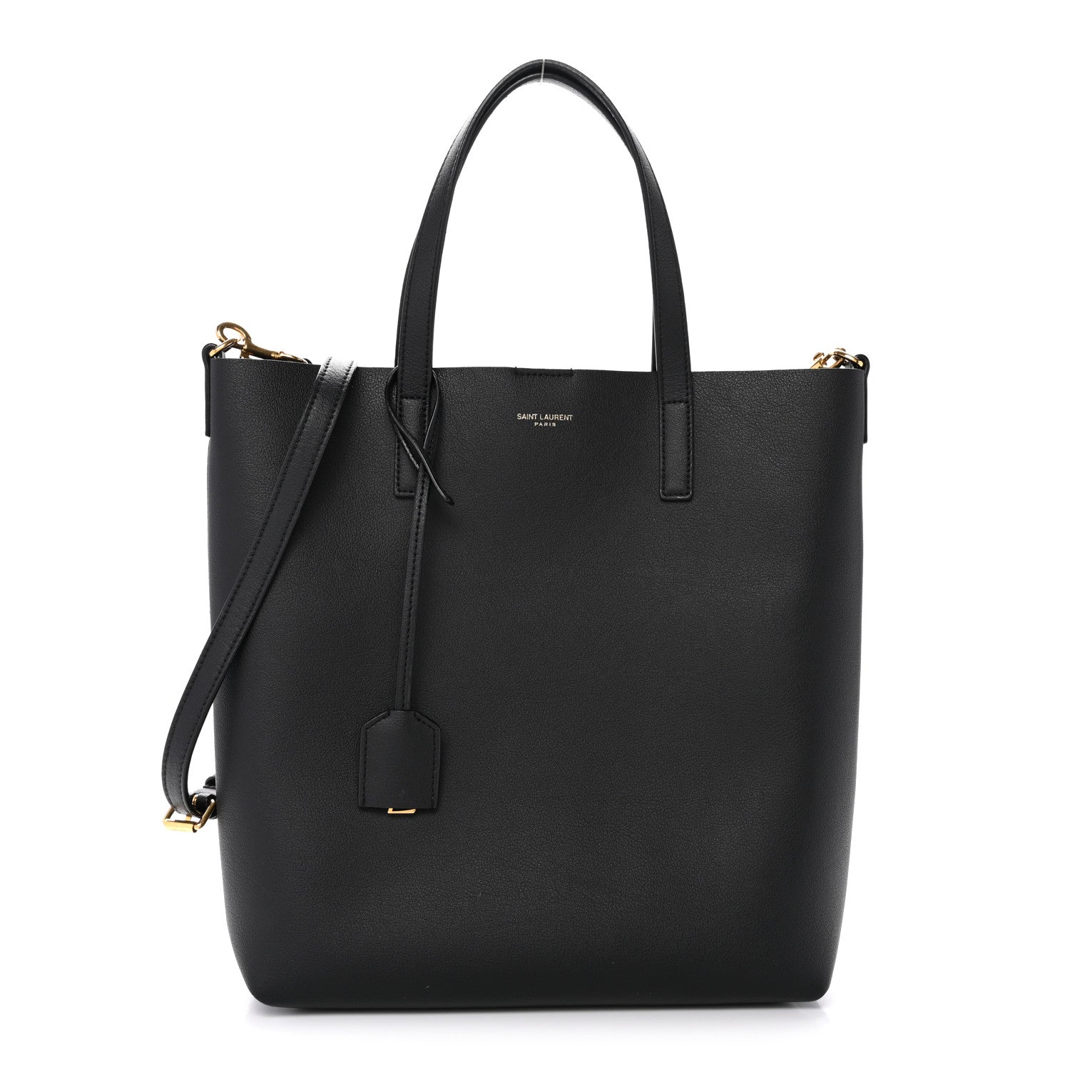 Saint Laurent Calfskin Toy Shopping Tote Black 1 of 11