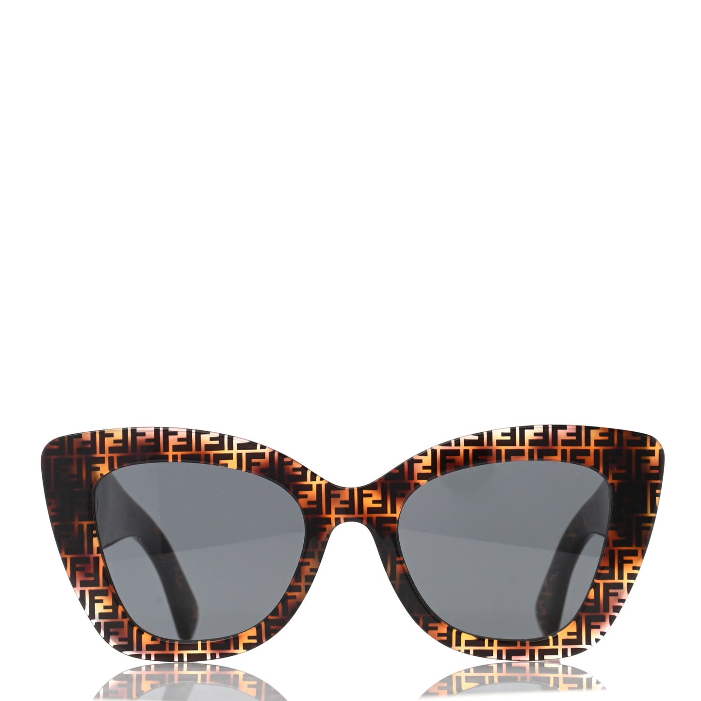 Acetate F is Fendi FF 51mm Cat Eye Sunglasses 0327/S Tortoise Camouflage