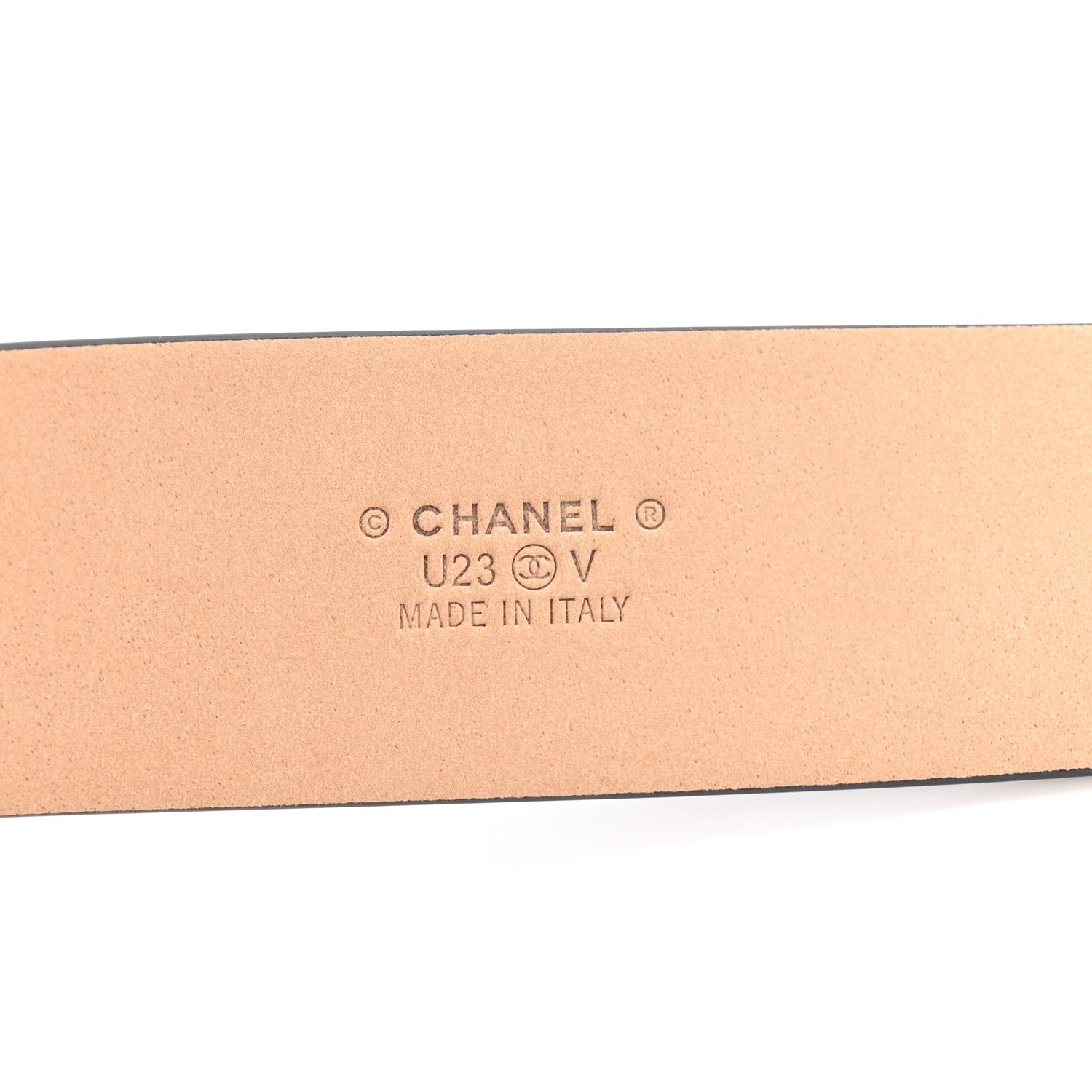 Chanel Calfskin Belt 95 38 Black 5 of 7