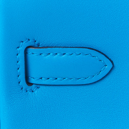 Hermes Swift Birkin 25 Bleu Frida 13 of 32
