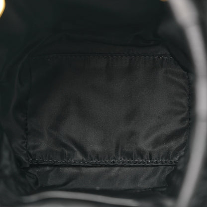 Burberry Lambskin Quilted Mini Lola Backpack Black 5 of 9