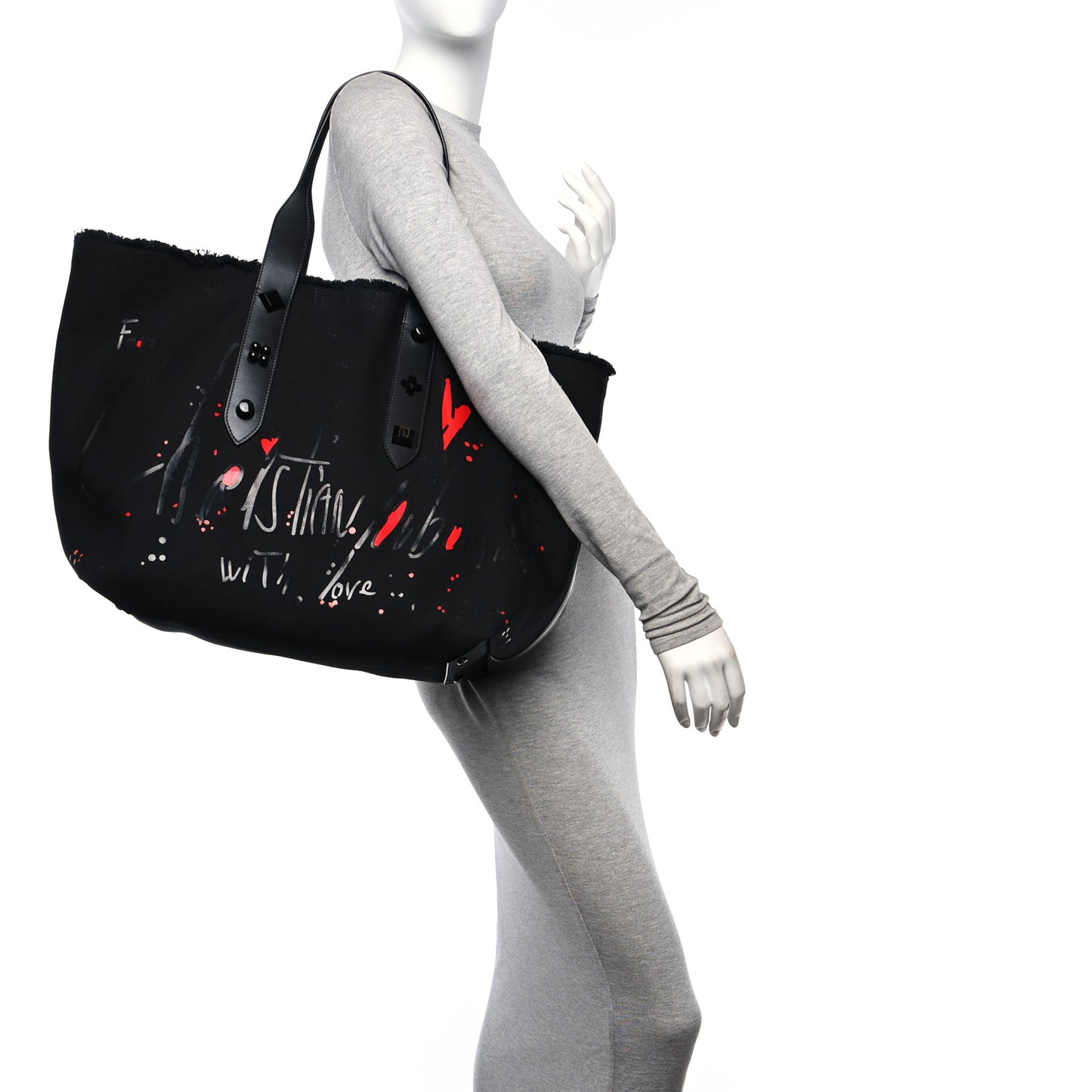 Canvas Frangibus Tote Black