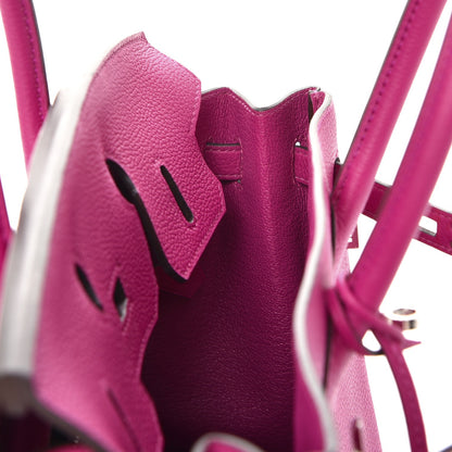Hermes Togo Birkin 25 Rose Pourpre 14 of 36