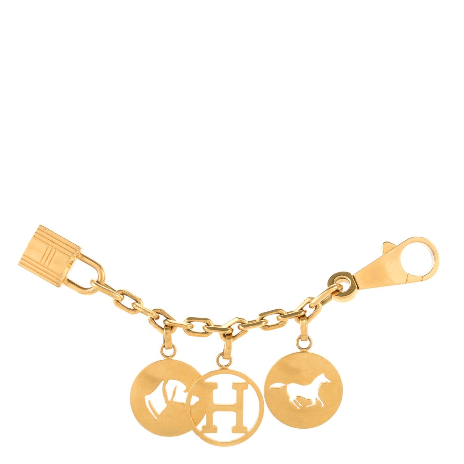 Hermes Breloque Bag Charm Gold 1 of 4