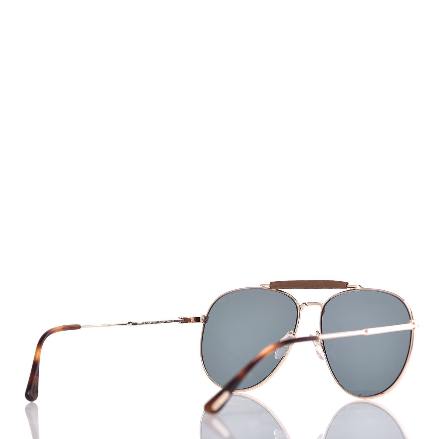 Sean Aviator Sunglasses TF536 Rose Gold Havana