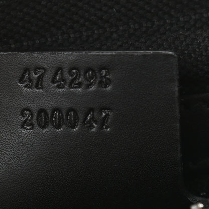 Gucci Soft GG Supreme Monogram Web Belt Bag Black Grey 6 of 9