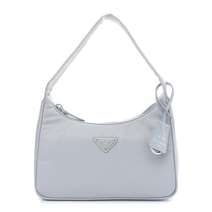 Prada Tessuto Nylon Mini Re-Edition 2000 Bag Fiordaliso 1 of 9