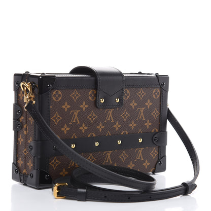 Louis Vuitton Monogram Petite Malle Black 3 of 10