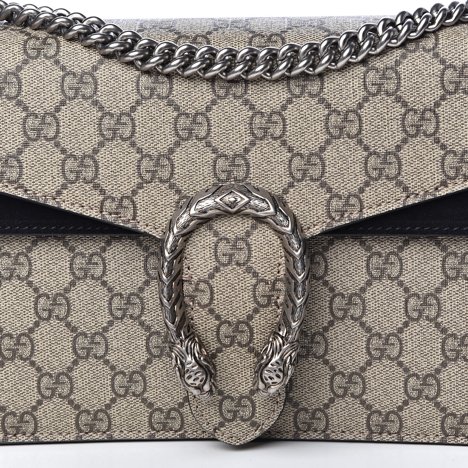 Gucci GG Supreme Monogram Small Dionysus Shoulder Bag Black 13 of 13