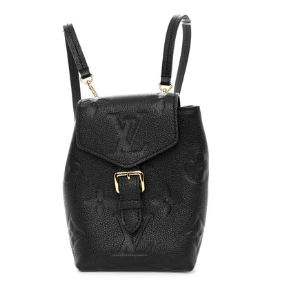 Louis Vuitton Empreinte Monogram Giant Tiny Backpack Black 1 of 9