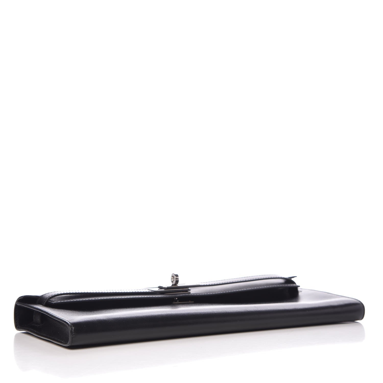 Hermes Box Kelly Cut Clutch Black 5 of 24