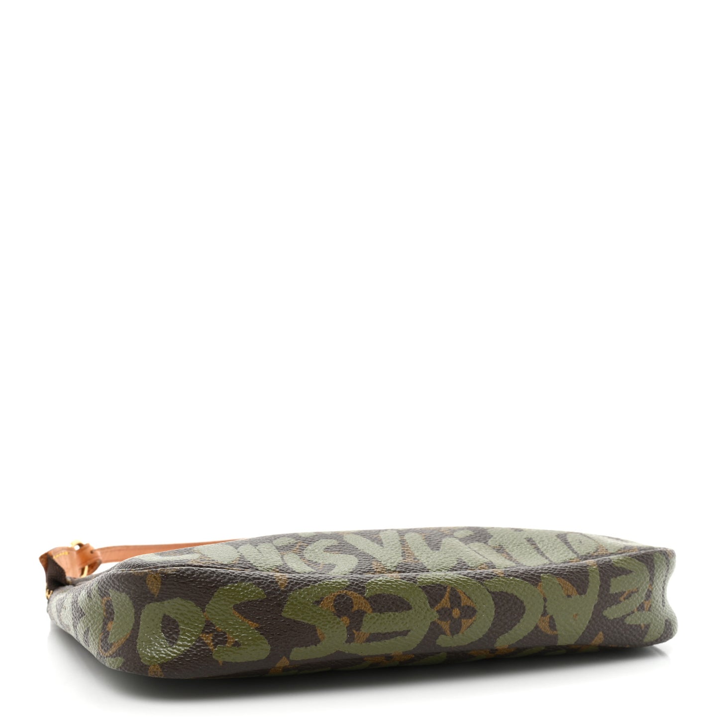 Monogram Graffiti Pochette Accessories Kaki