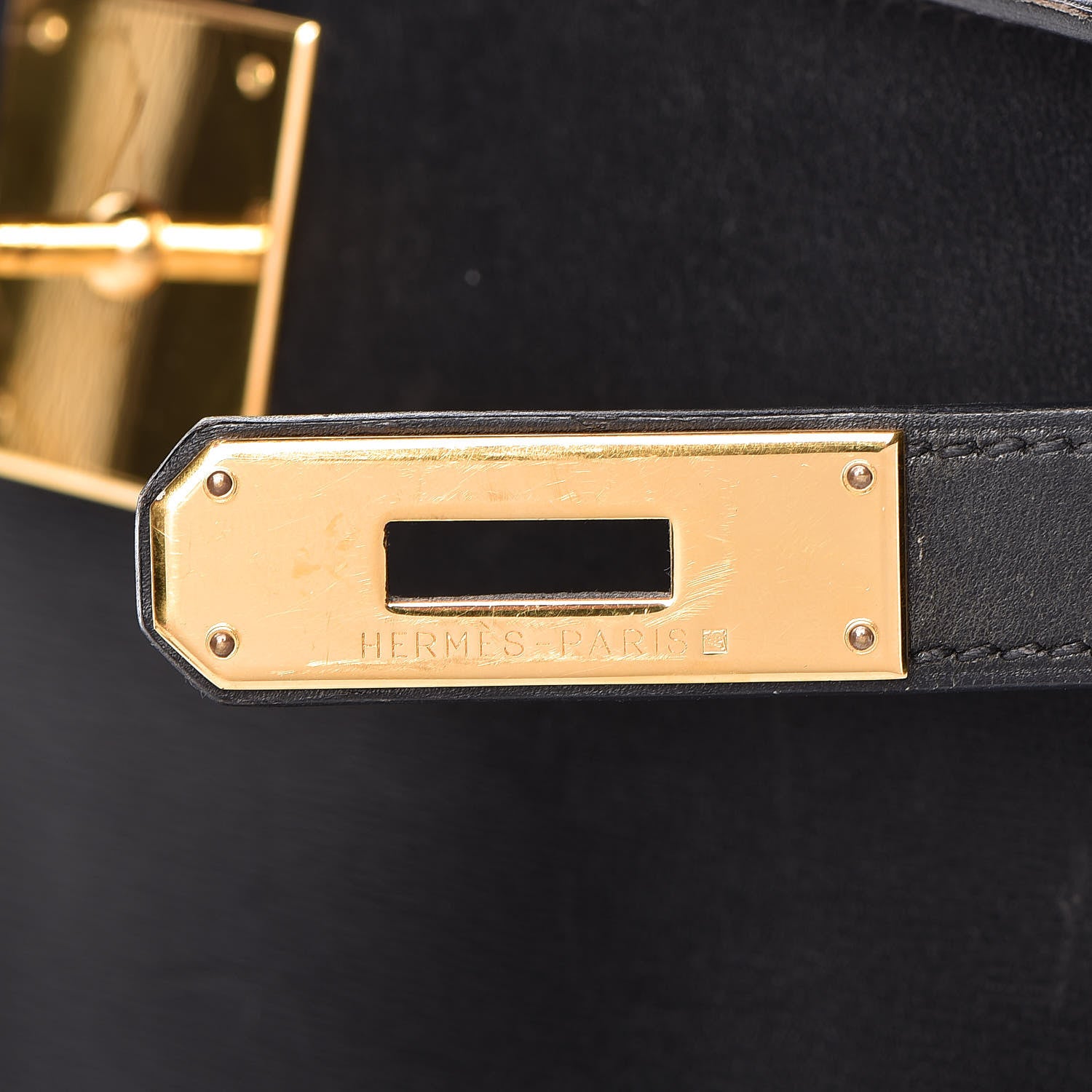 Hermes Box Kelly Retourne 28 Black 11 of 39