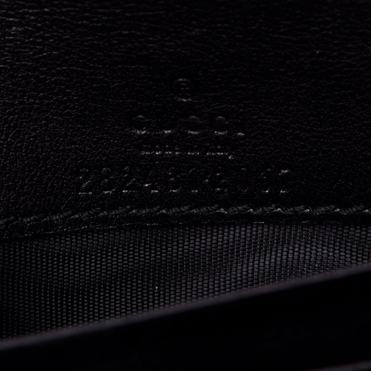 Guccissima Sukey Continental Wallet Continental Wallet Black