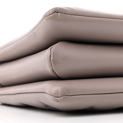 Louis Vuitton Lambskin Embossed Monogram Coussin PM Gris 10 of 12