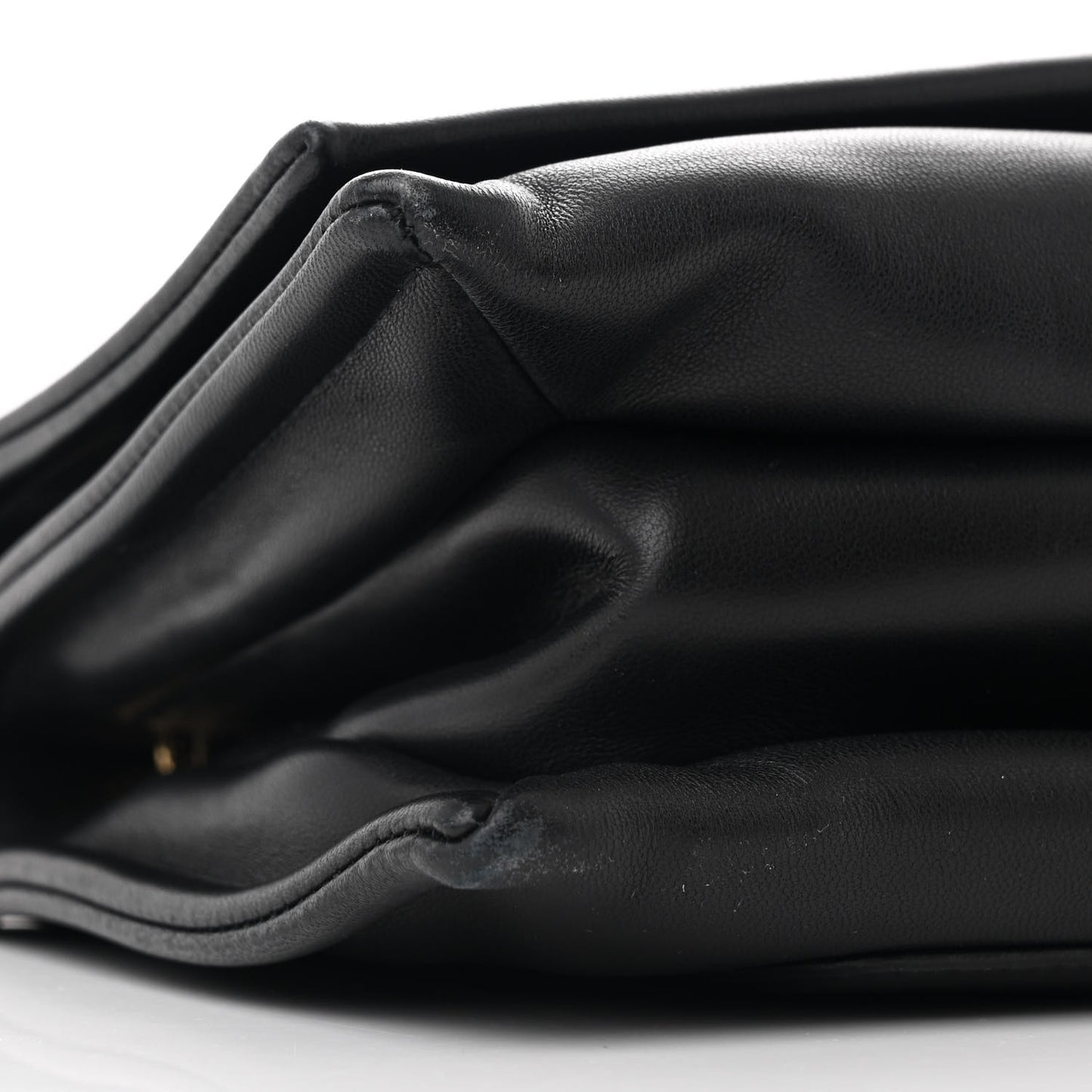 Nappa Vlogo Chain Bag Black