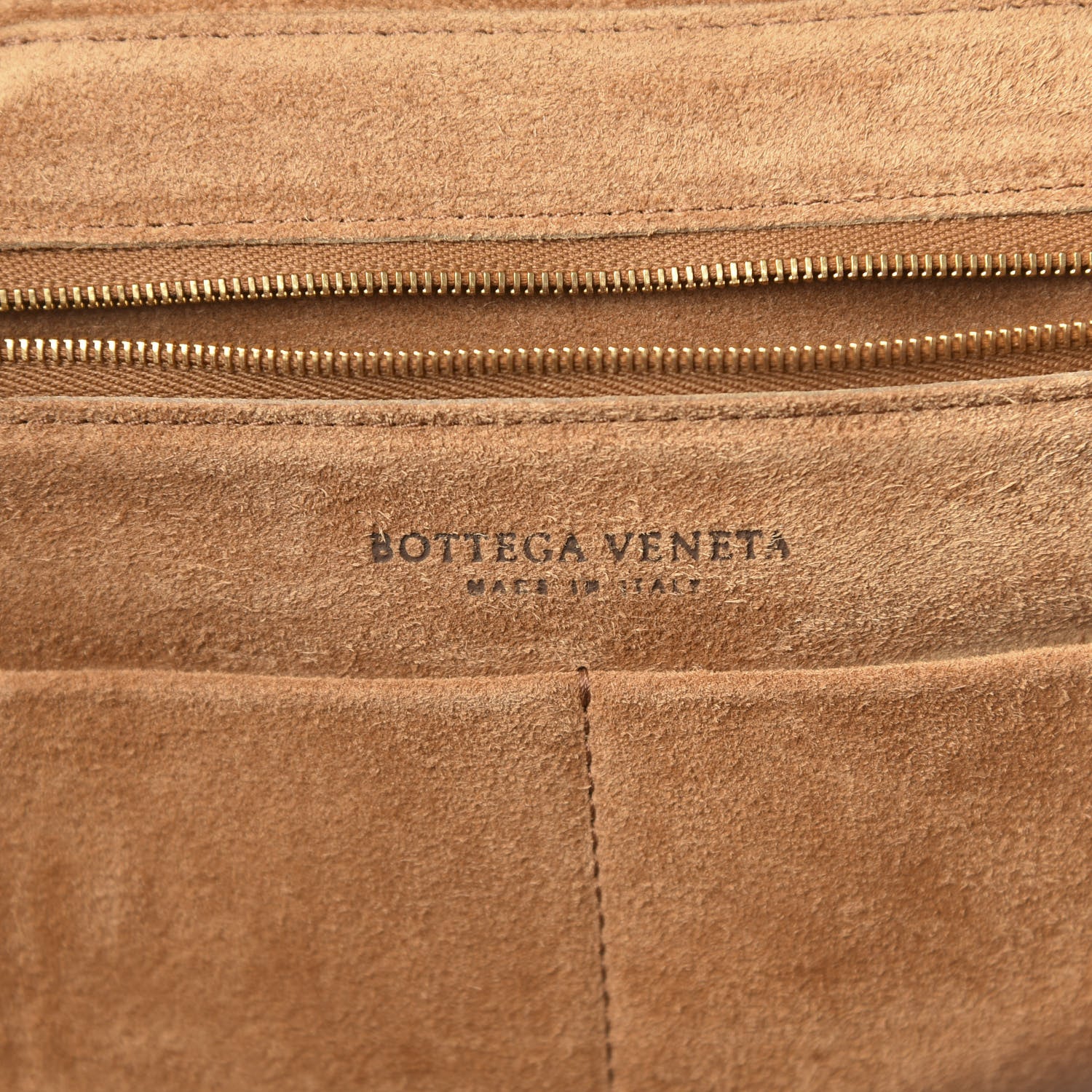 Bottega Veneta French Calfskin Maxi Intrecciato Large Arco Wood 8 of 9