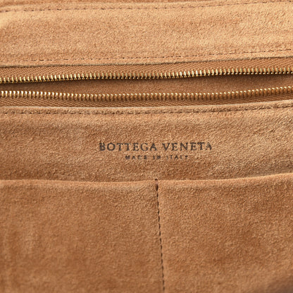Bottega Veneta French Calfskin Maxi Intrecciato Large Arco Wood 8 of 9