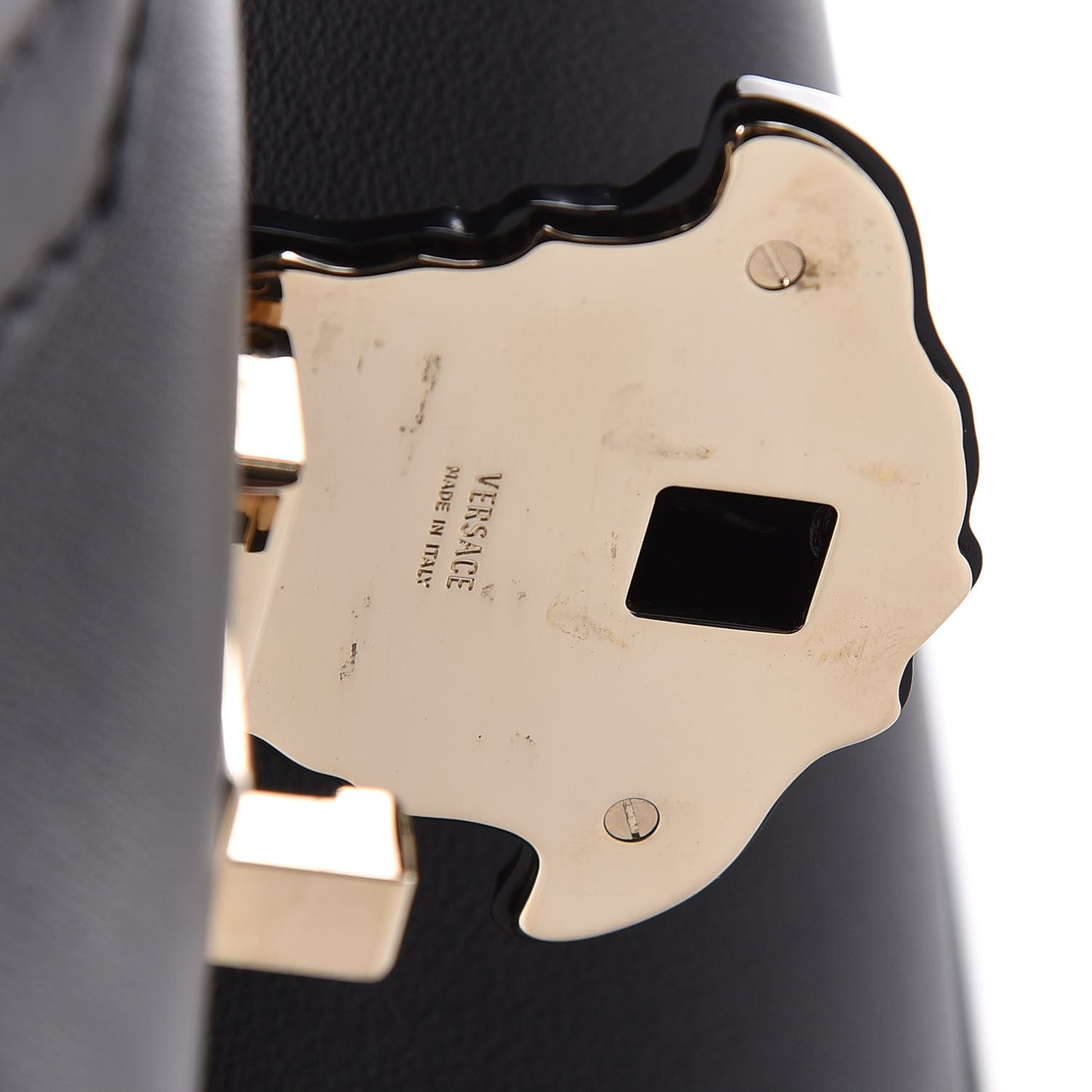 Calfskin Large Palazzo Empire Bag Black