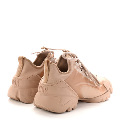 Christian Dior Neoprene Rubber Womens D-Connect Sneakers 36 Nude 4 of 15