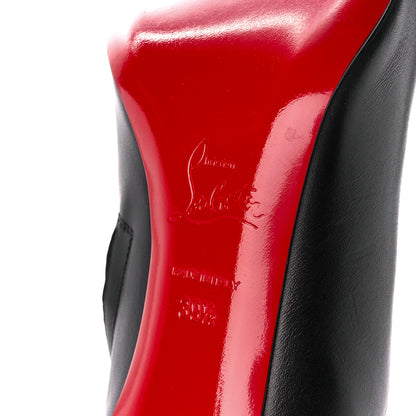 Christian Louboutin Calfskin Belle 85 Ankle Boots 39.5 Black 6 of 7