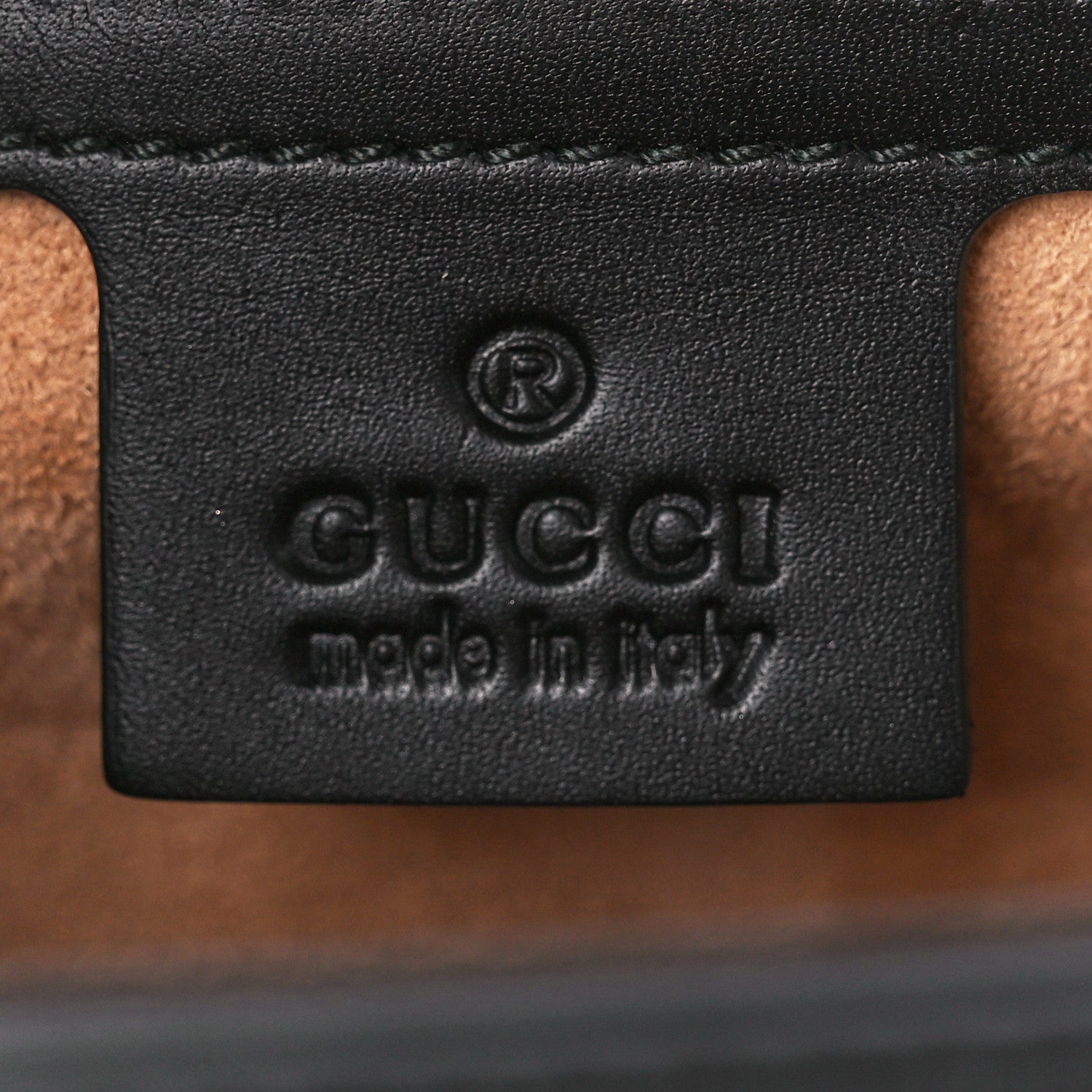 Gucci Calfskin Small Sylvie Shoulder Bag Black 6 of 12