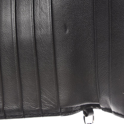 Christian Dior Lambskin Cannage Lady Dior Eden Wallet Black 7 of 7