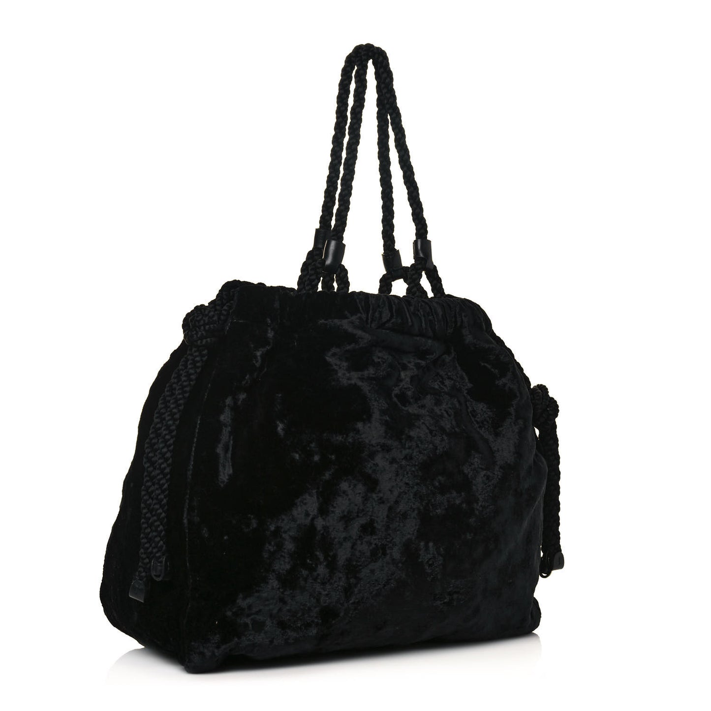 Velluto Shoulder Bag Black