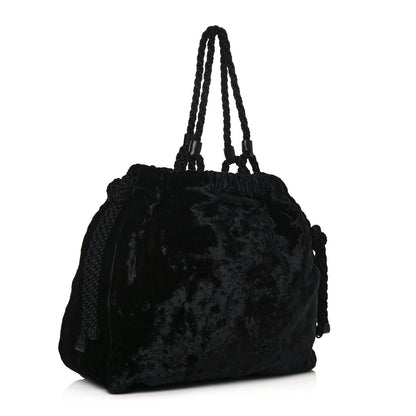 Miu Miu Velluto Shoulder Bag Black 3 of 12
